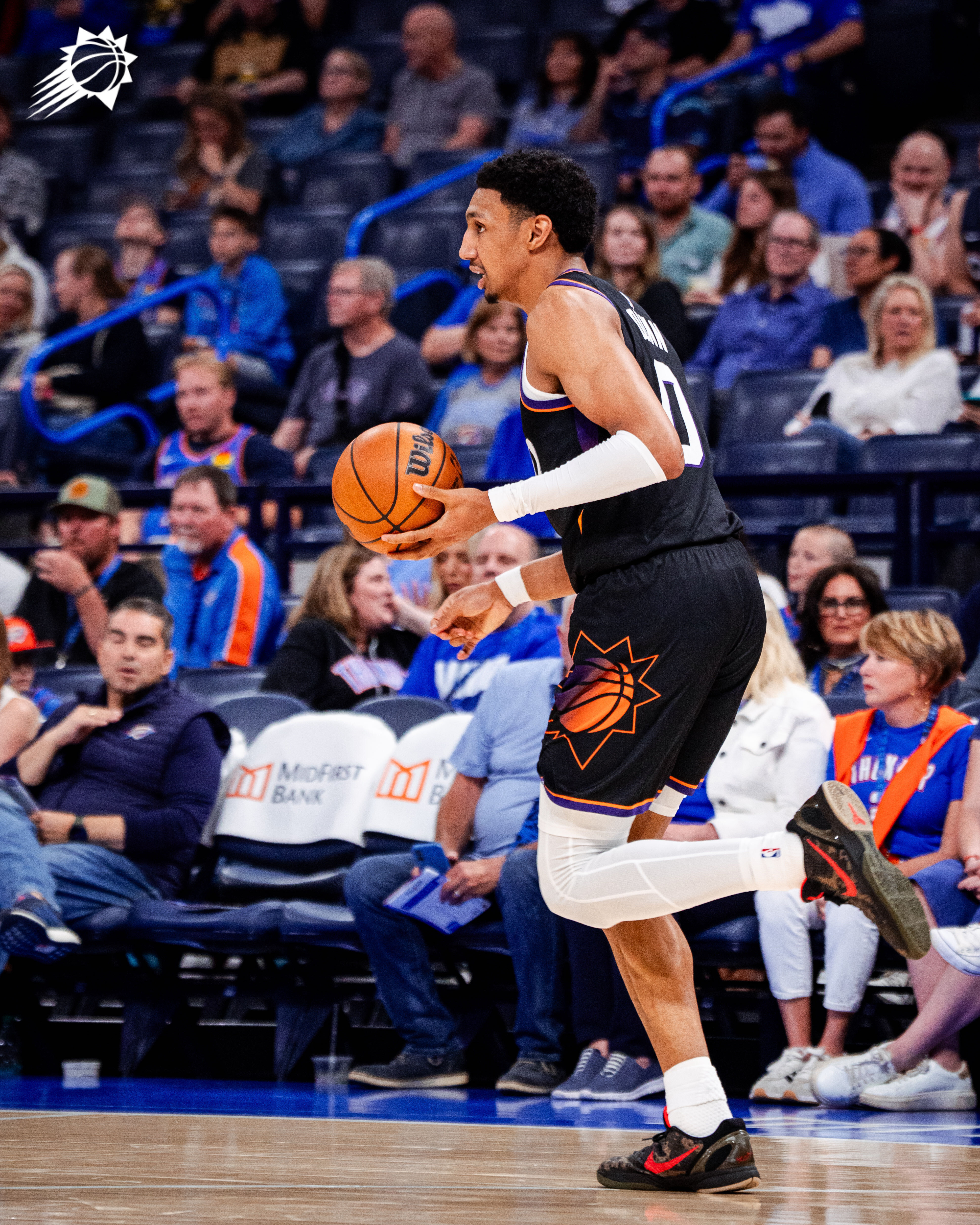 邓恩强势爆发💥25分钟拿到20分11篮板5助攻1盖帽！菲尼克斯太阳 ｜旭日东升