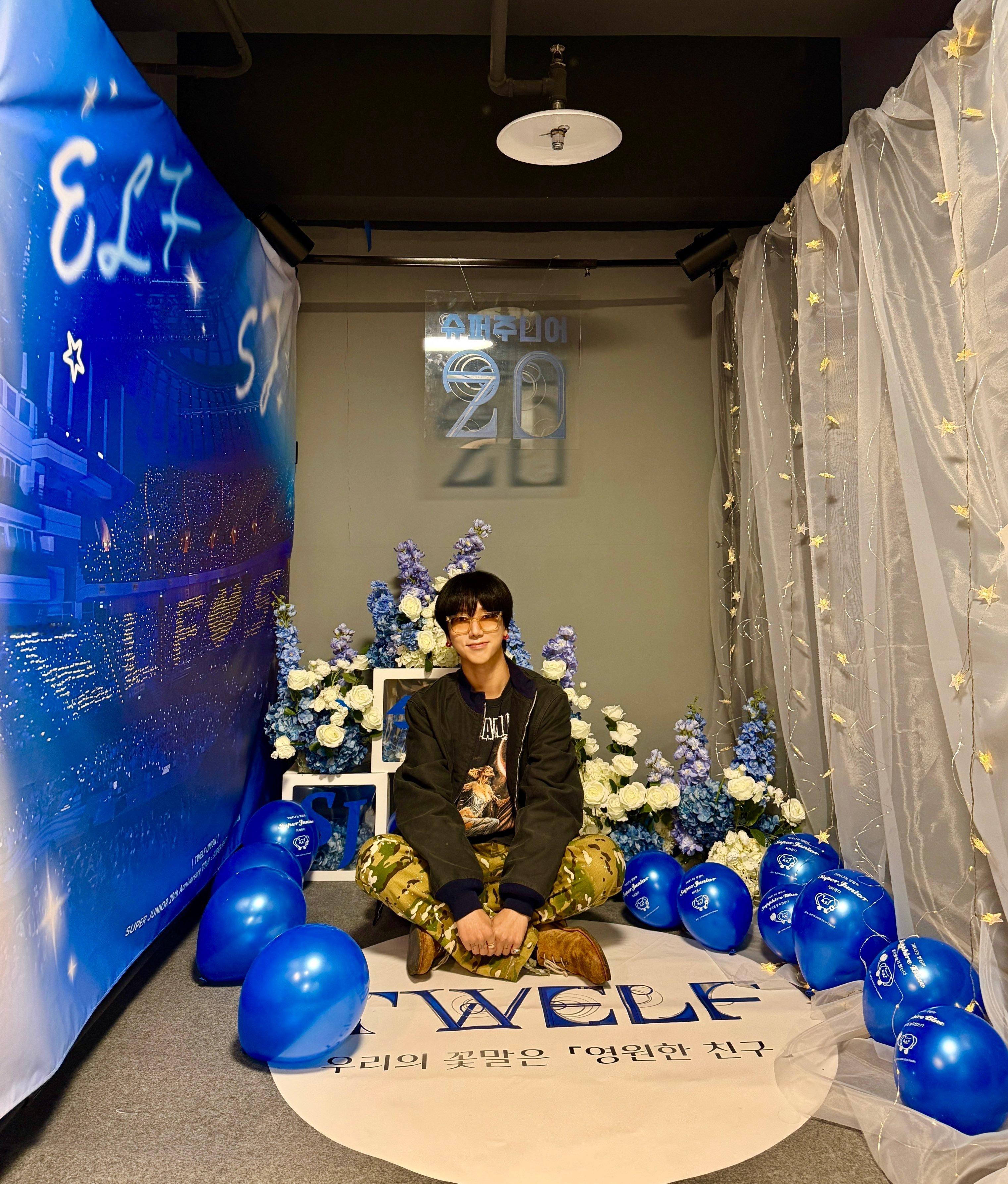 “CB百蓝_。251115 yesung_smtown更新 相关：今天我們也一起