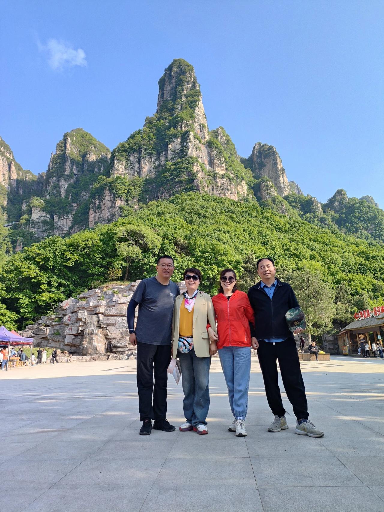 五一的尾声，山西五老峰一游！#山西风光打卡# #探寻山西之美#
