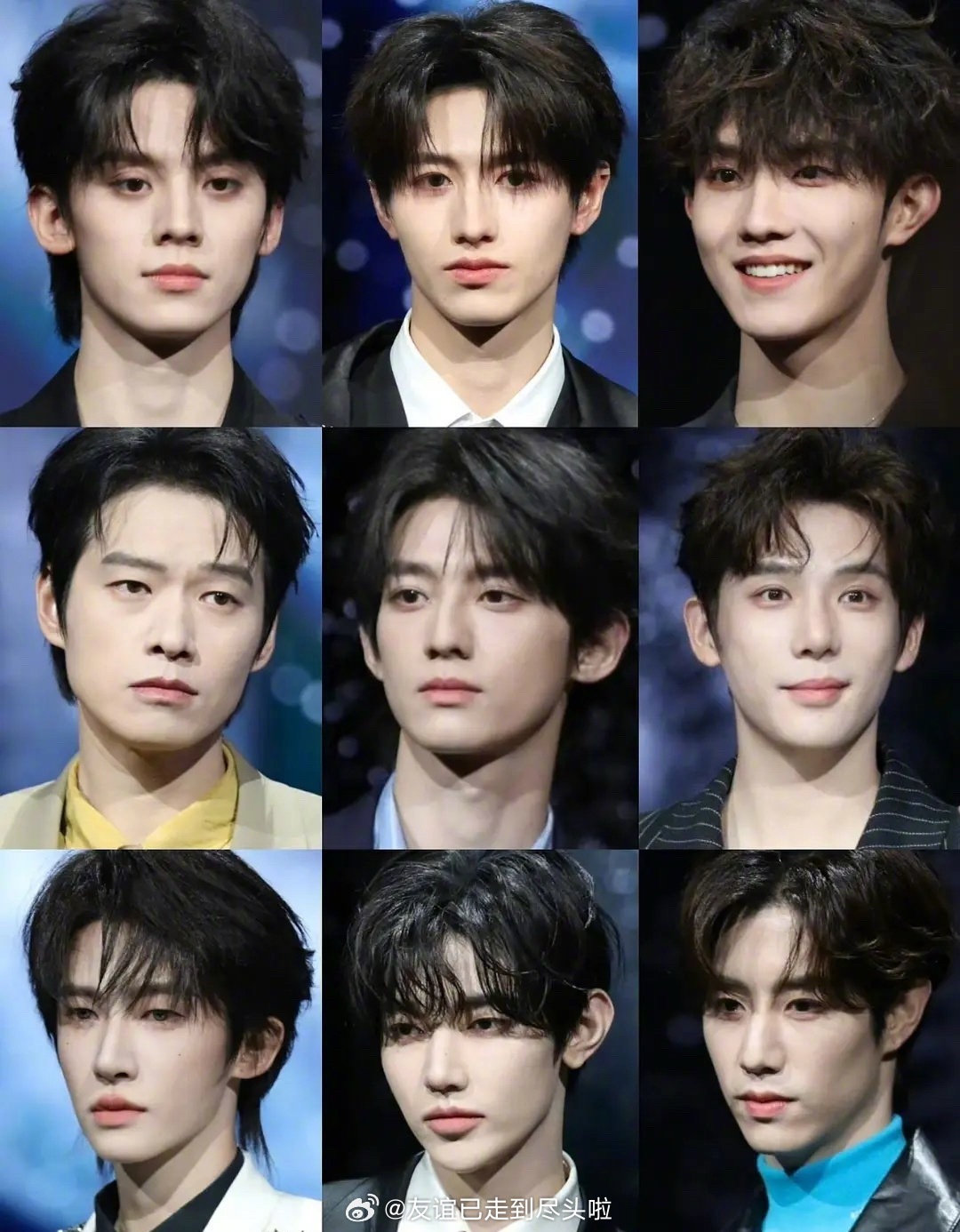 微博之夜男明星红毯怼脸生图全集，来看看谁的状态比较好？王一博 中山装肖战 害羞笑