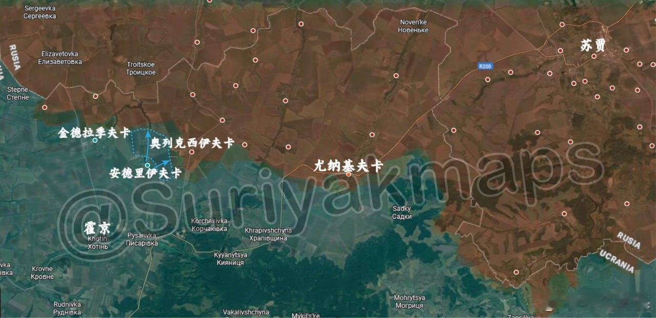 俄乌局势新进展suriyak更新7.31俄乌局势，反正第一张图苏梅就让观众明白乌