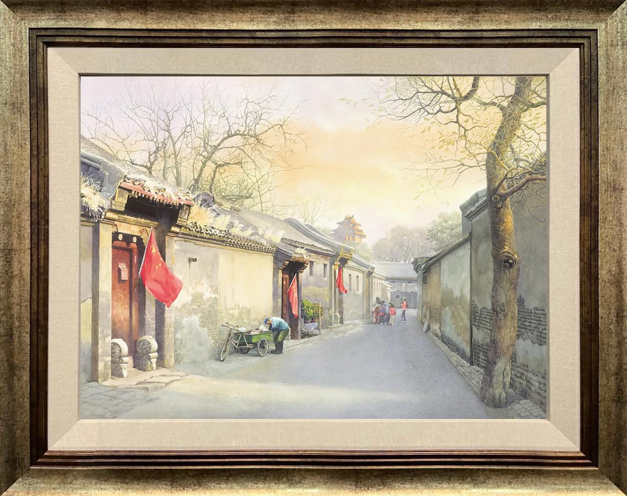  黄有维老师作品“十月”#原创艺术# #东方美学# #爆料#