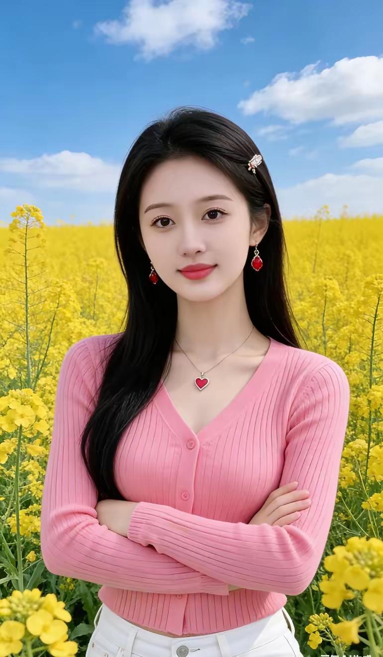 在花海中，遇见最美的自己