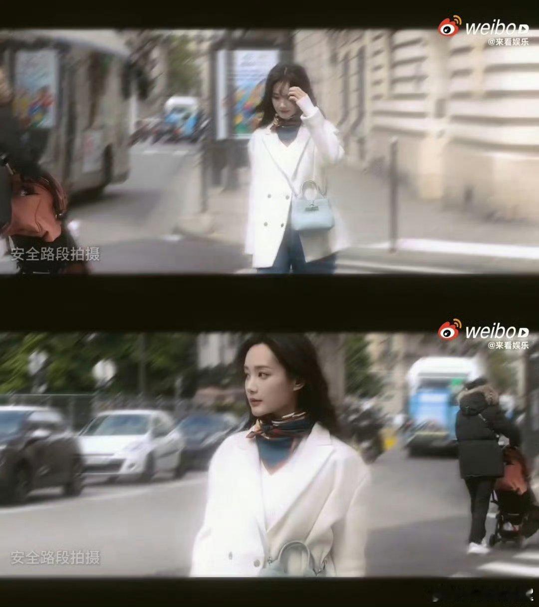 #李一桐斑马线走T台#不得不说， 李一桐身上真的有一种自信美啊！笑意满满的脸蛋真