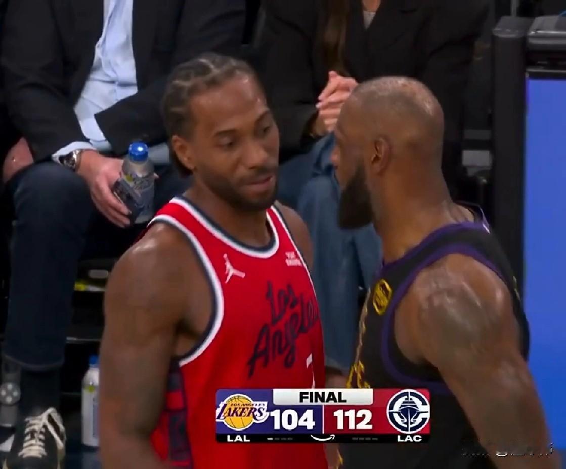 值得尊重的对手！伦纳德谈老对手詹姆斯：

“我们依旧还在竞争。”

“这种感觉很