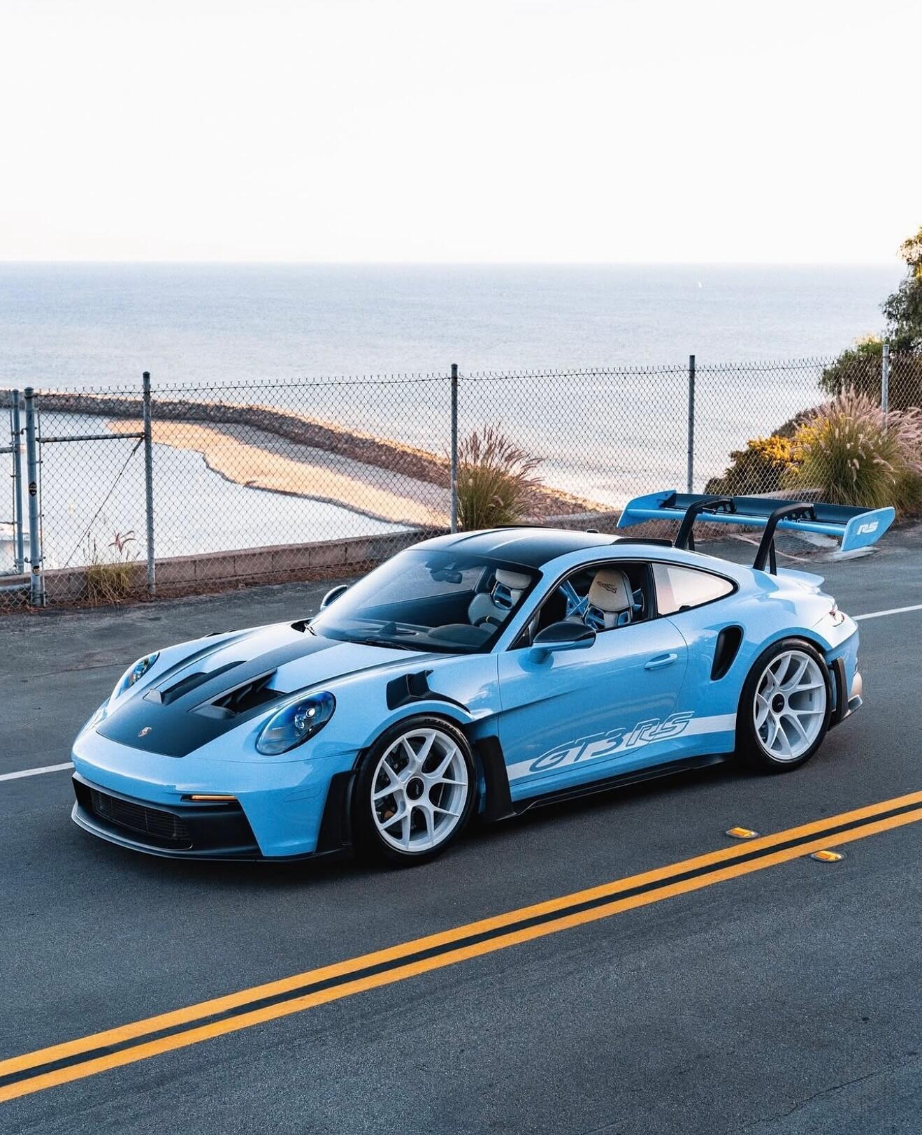 【勒芒的蓝色遗产—Gulf Blue 992 GT3 RS】这款车是保时捷赛道性