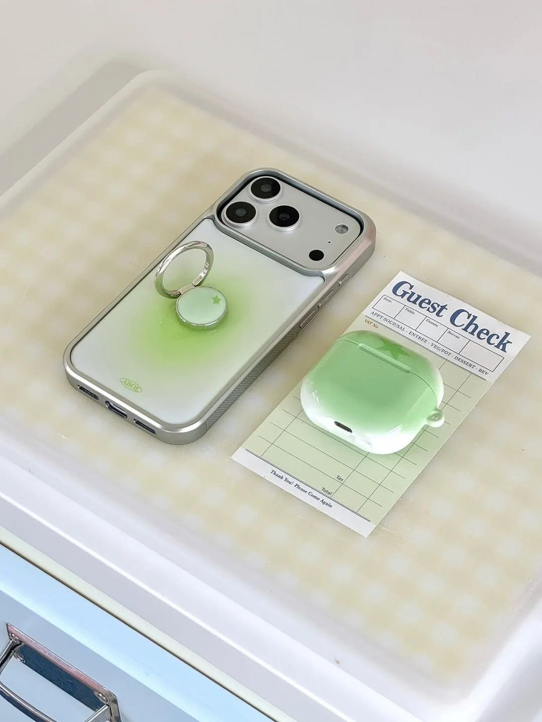 Green tomato sorbet SET🍏🍧