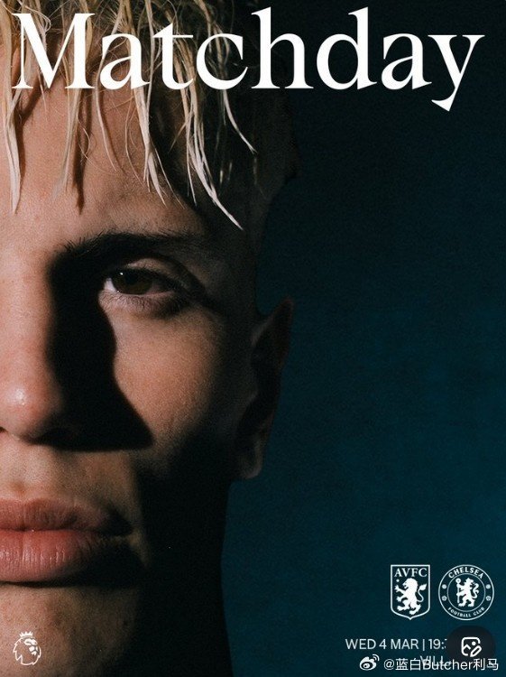 在本轮英超，切尔西将在客场迎来与维拉的欧冠席位争夺关键战。切尔西官方也发布海报为
