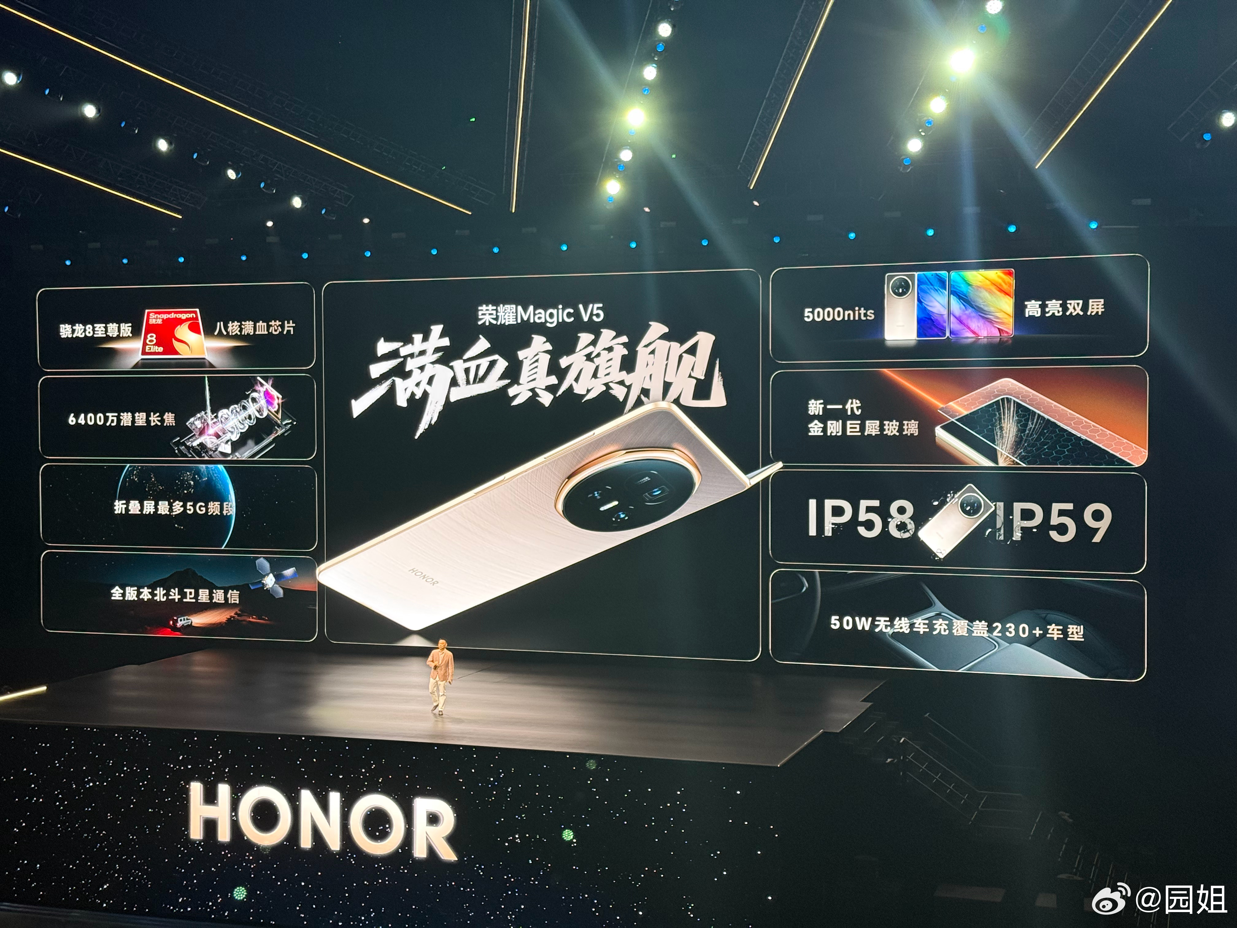 再轻薄的同时，荣耀Magic V5 带来满血折叠性能、潜望长焦、出境体验、卫星通