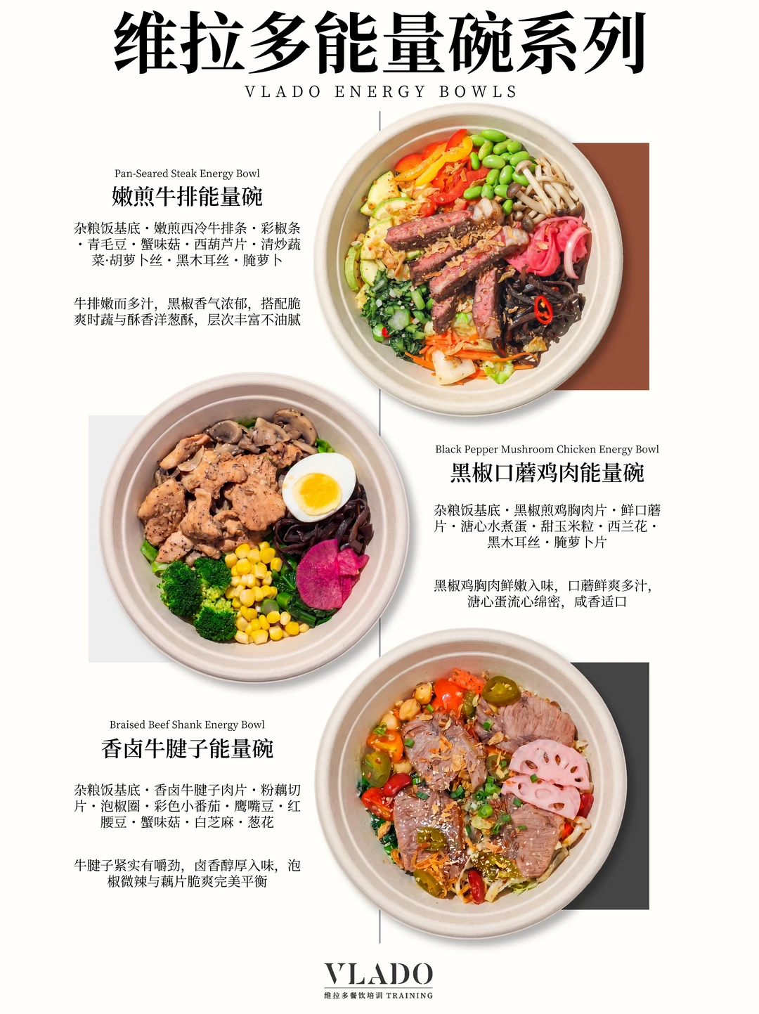分享 5 款搭配均衡的轻食能量碗，控咔友好