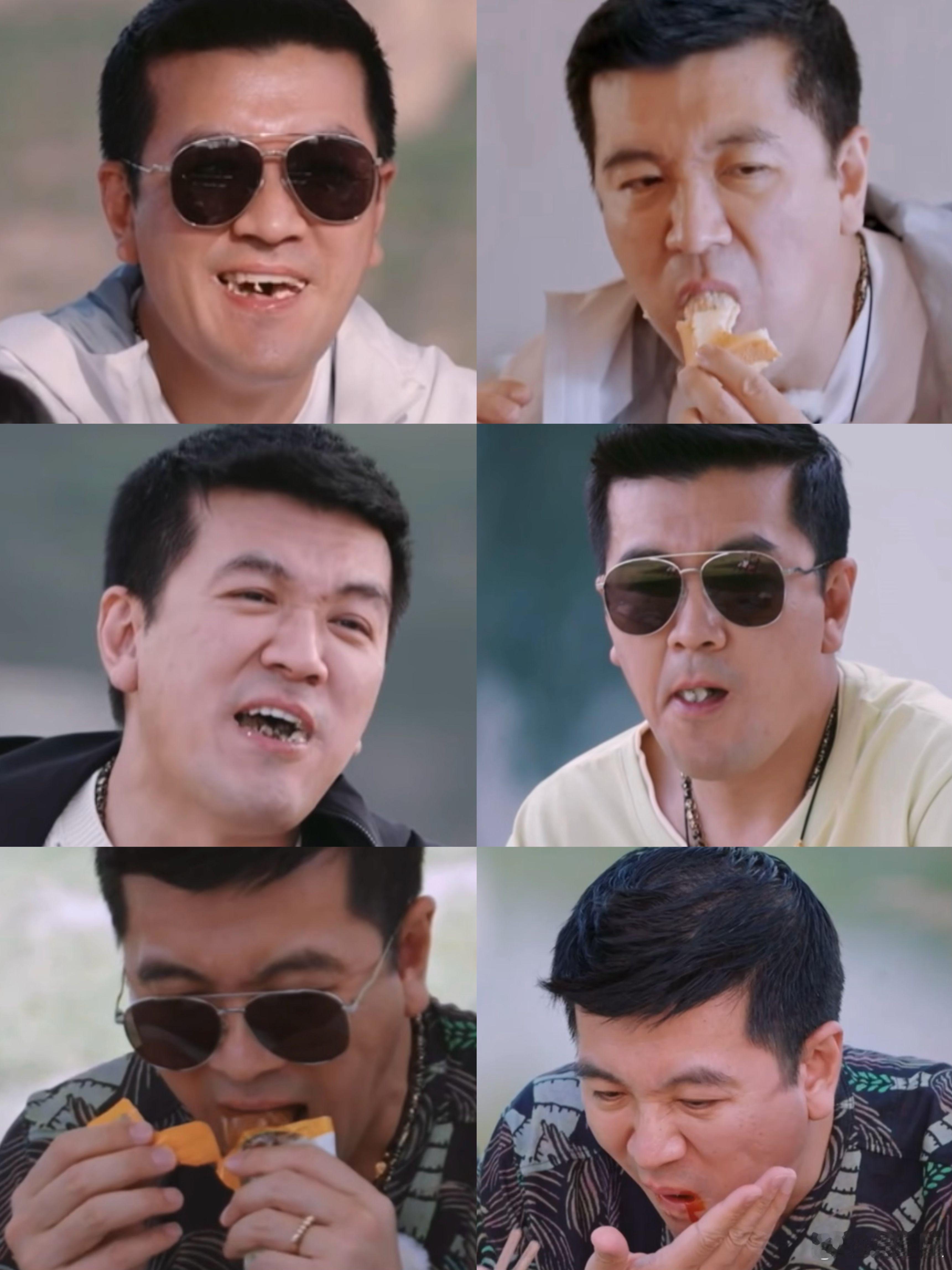 有人注意到杨子吃饭很投入吗？高谈阔论的餐桌，杨子嚼嚼嚼；无人在意的角落，杨子嚼嚼