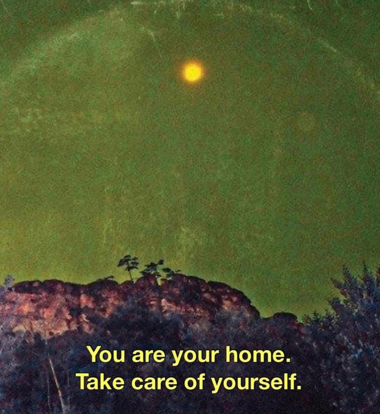 take care of yourself 