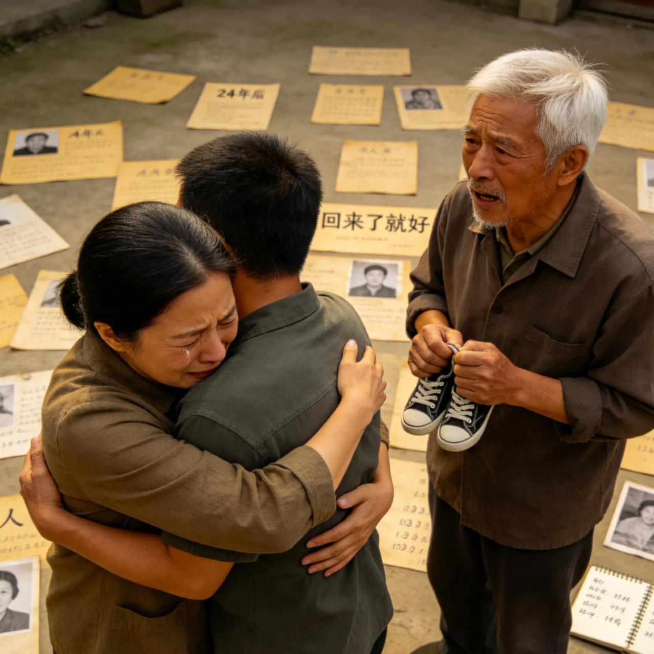 4岁走失，24年后回家！看到父母手里的东西，我瞬间破防了
 
昨天刷到认亲现场的