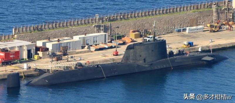 约翰国海军的S123安森号核潜艇是该国军事工业开发的机敏级核潜艇的5号产品，该艇