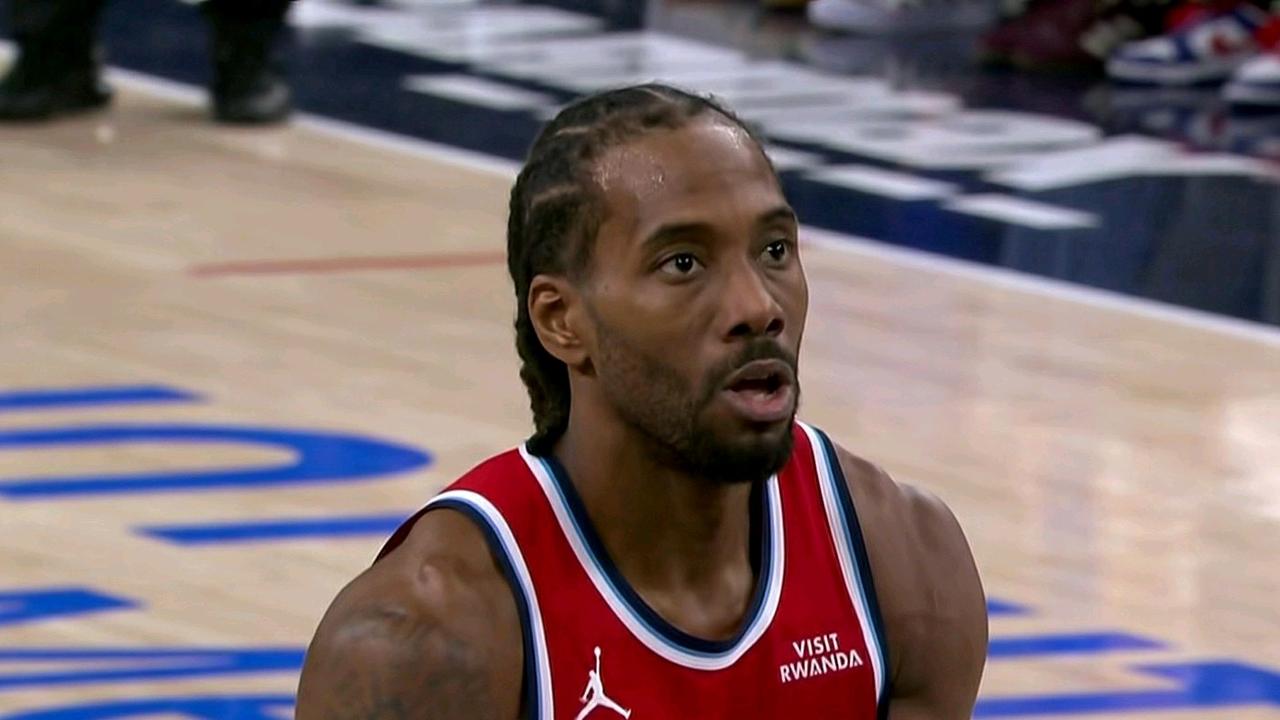 恐怖：战神卡又来了！！！

爵士全员瞬间傻眼：伦纳德末节狂飙20分1篮板3助攻！