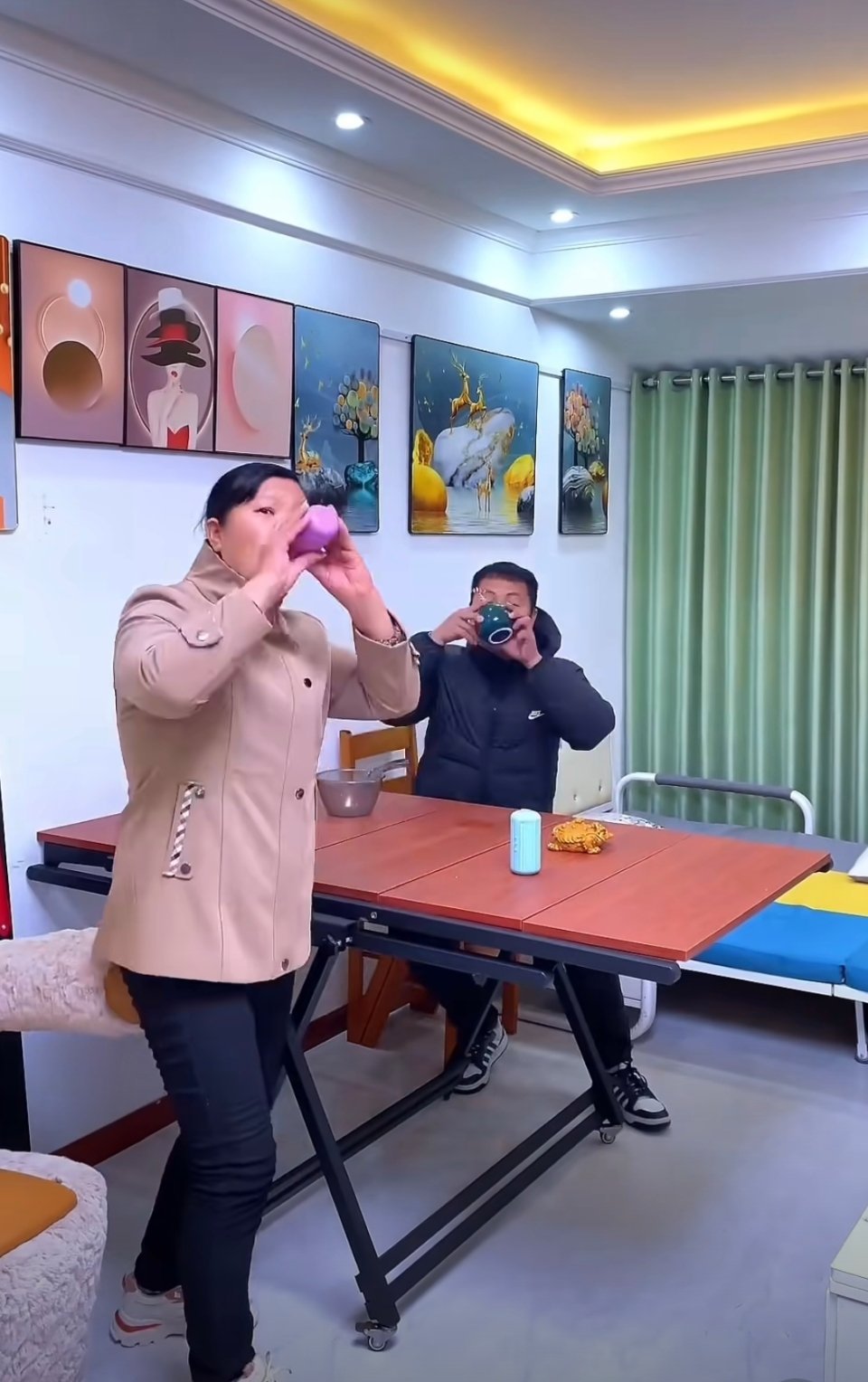 小偷来了都要先玩俩小时看起来很有创意，不过生活中应该不会经常使用到吧 