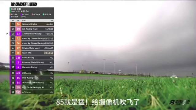 85太猛了，这个解说太逗了，解说：王一博在通过摄像机画面的时候 好像把这个摄像给机吹飞了哈哈哈➕王一