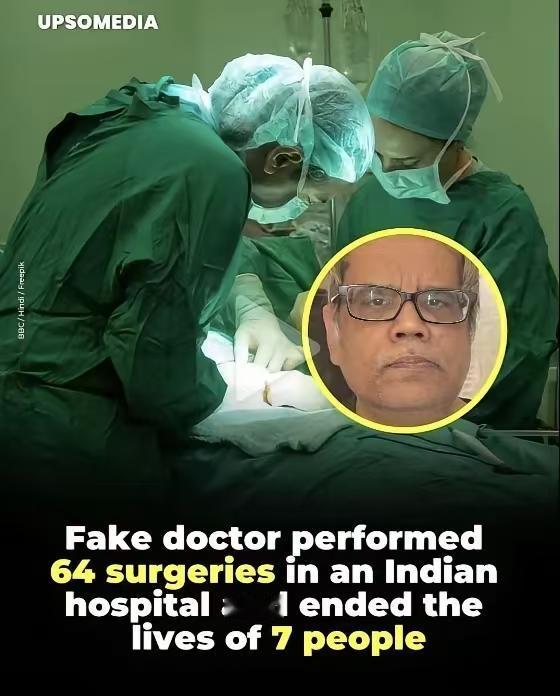 一名印度医生，他的真名叫纳伦德拉·维克拉玛蒂亚·亚达夫。他盗用了英国圣乔治医院约