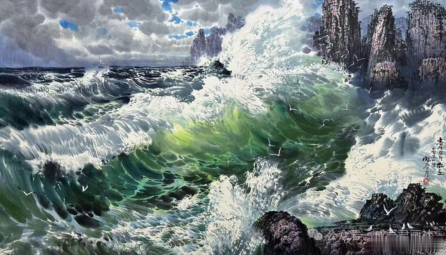 沧浪之水青年时节，求学麓山下湘水滨，夫子教《楚辞·渔父》，作振衣千仞岗，濯足万里