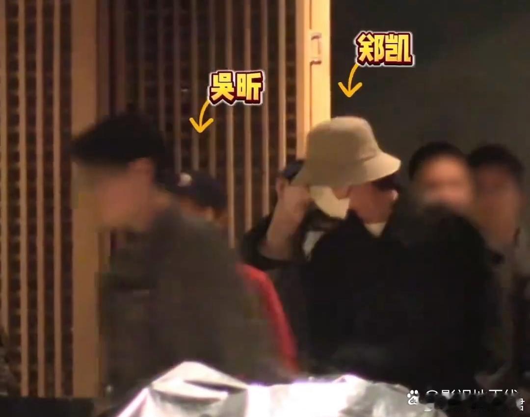 吴昕郑凯在一起七年了刘大锤拍到了吴昕带着男友郑凯和何老师维嘉等人聚餐，原来两人已