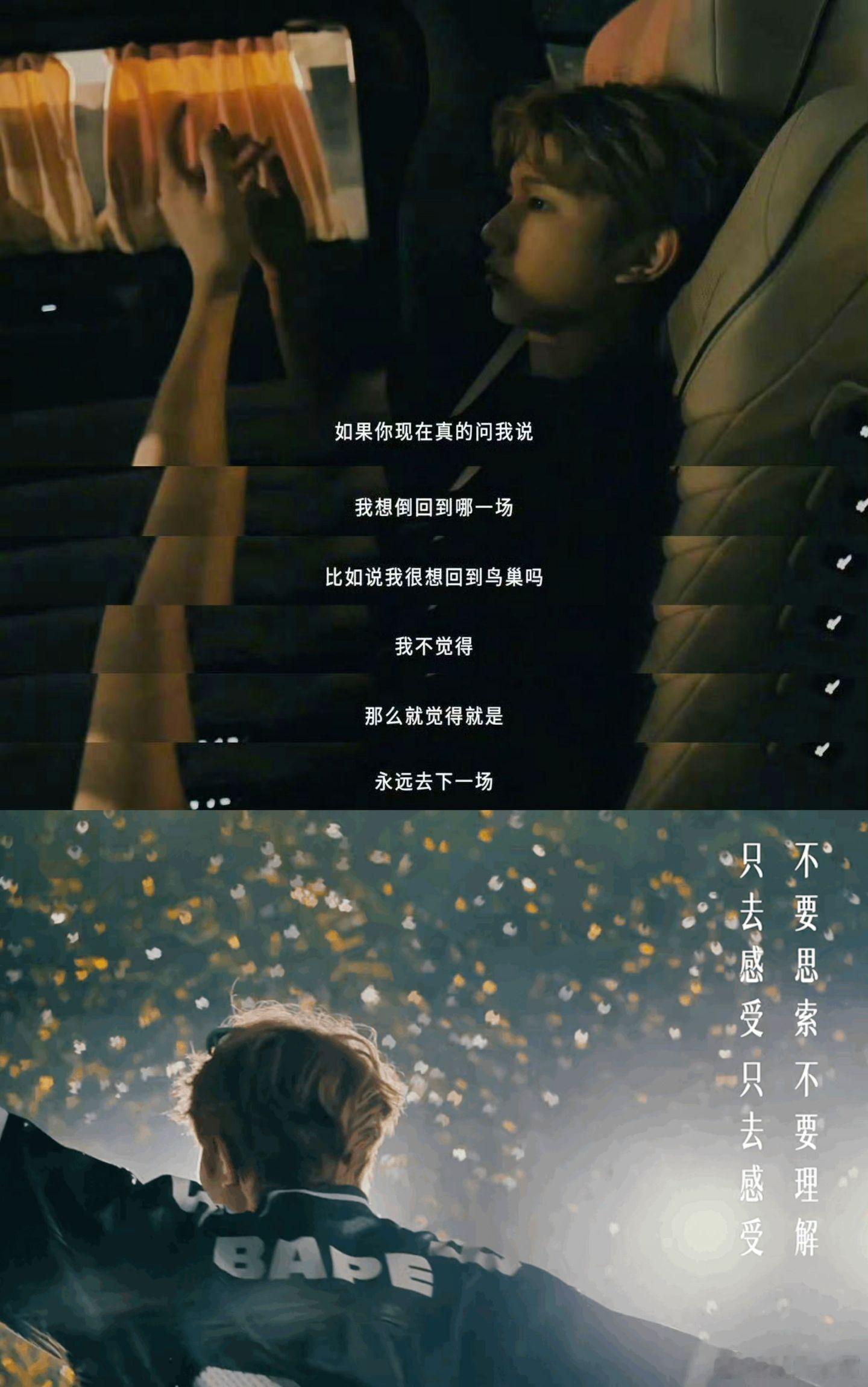 王源不想倒回到鸟巢鸟巢是里程碑，不是终点站。花了12年走到鸟巢，但是王源已经往前
