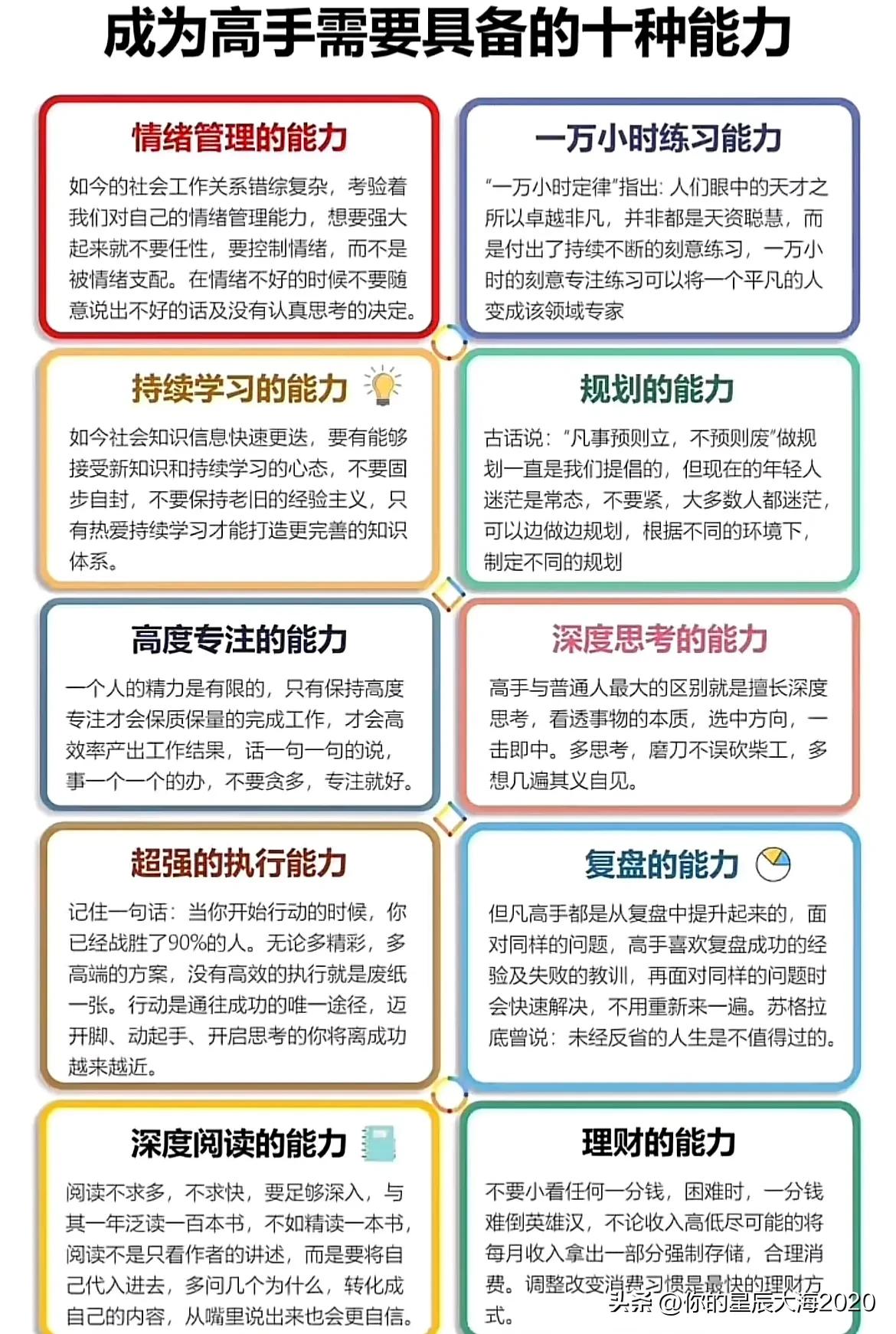 成为职场高手必备的10种能力