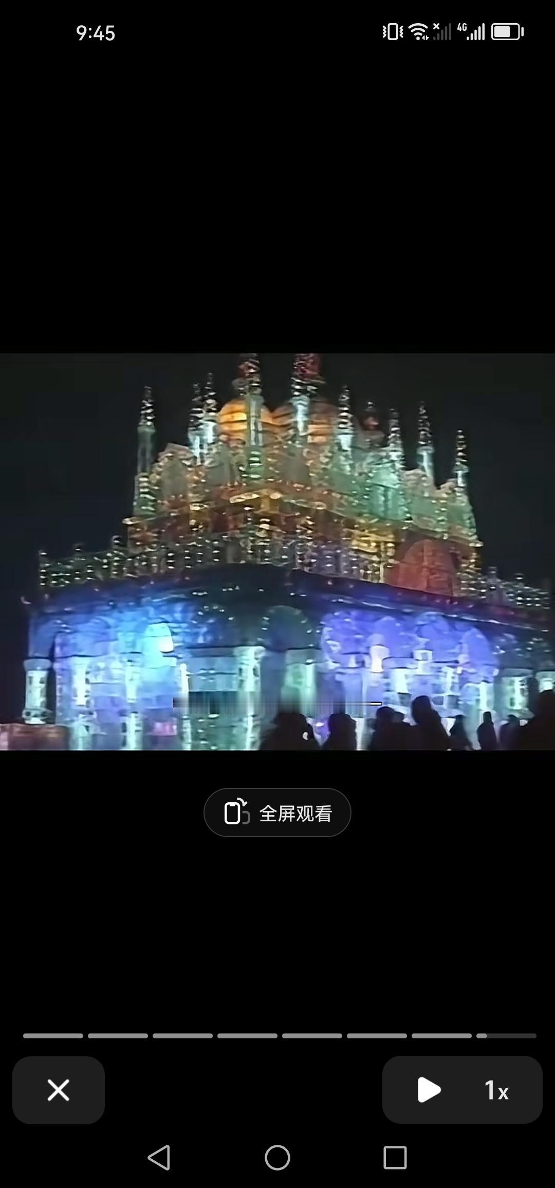 吉林市昔日的冰灯堪称一绝，号称东北地区最早的冰灯，只可惜如今难觅其踪！

吉林市