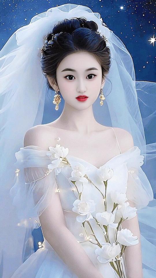 浪漫氛围感写真 温柔与浪漫的新娘妆造 薄纱之美 清纯甜美 婚纱
