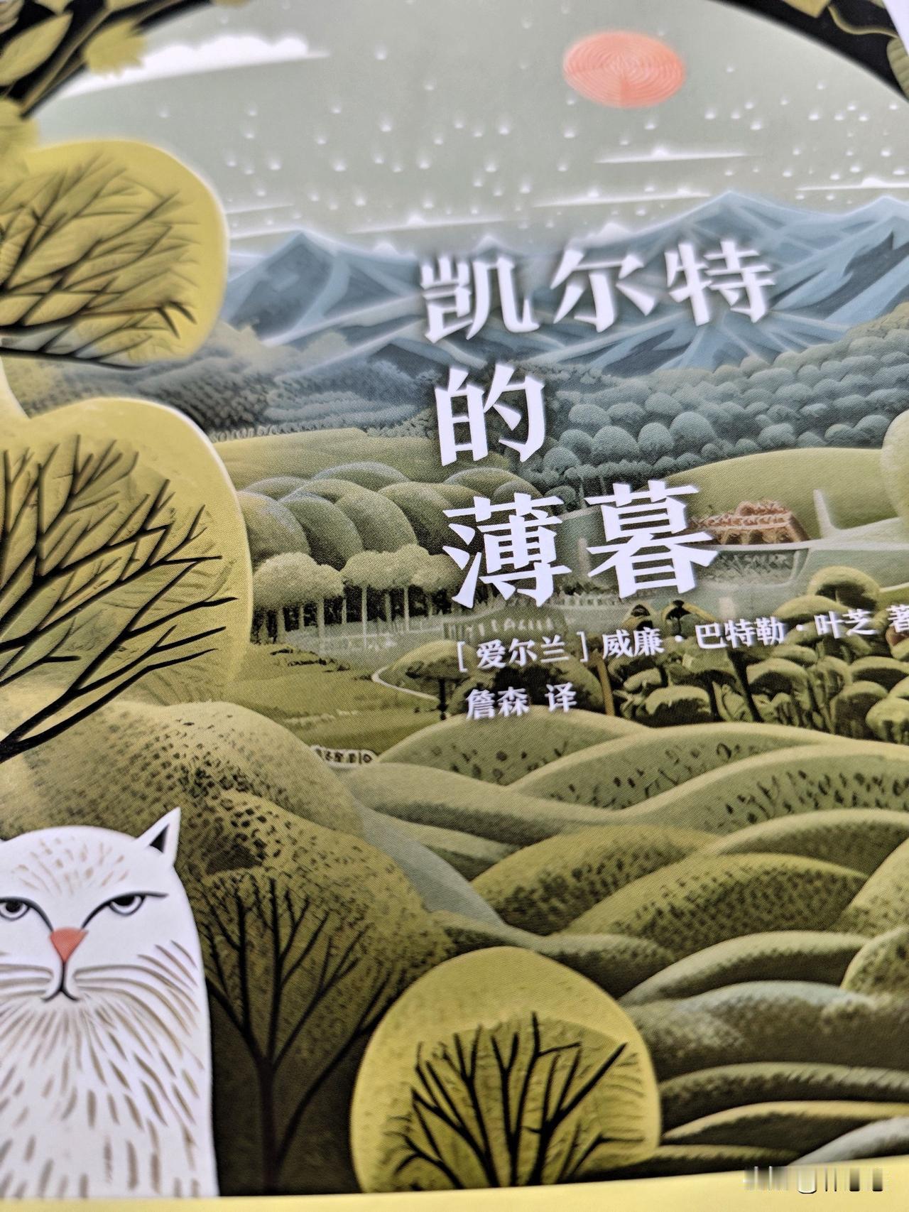 我买了本书，叫《凯尔特的薄暮》，听上去就很文艺范儿。
但是我想，如果这本书叫《郑