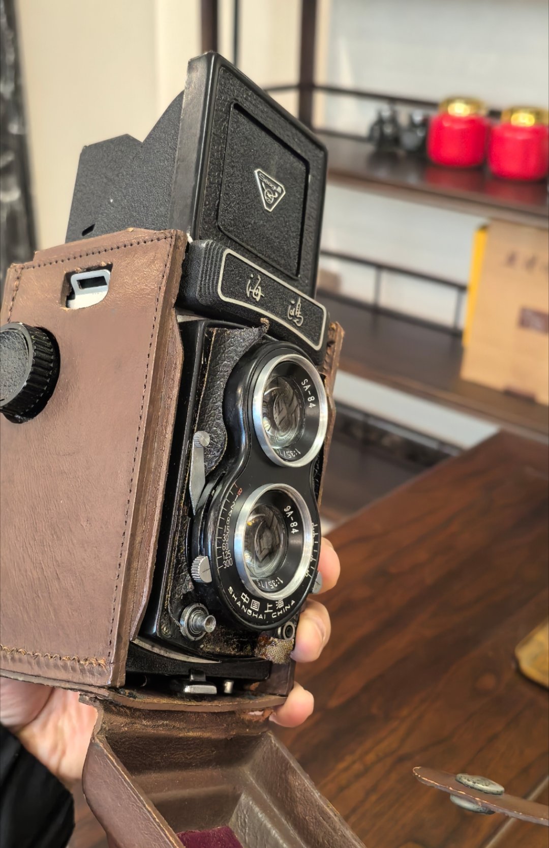 相机  海鸥4型双镜头反光相机，1963年投产至1967年停产 专业型120中画