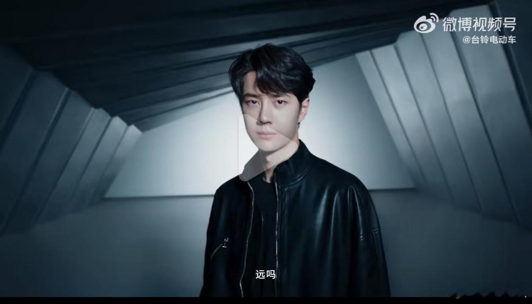 #王一博黑色皮夹克# 王一博黑色皮夹克好帅好飒 ​​​