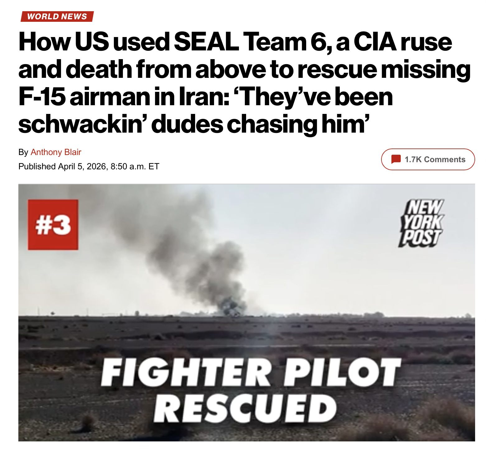 看看《纽约时报》的报导：————————「美国如何动用海豹六队(SEAL Tea