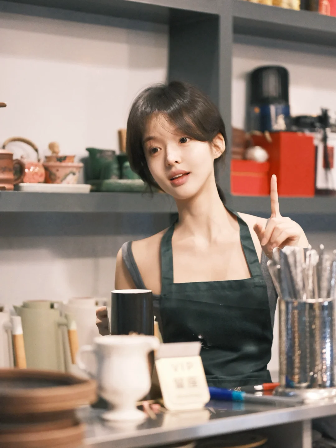 RFL☕那个做咖啡的女生好漂亮…