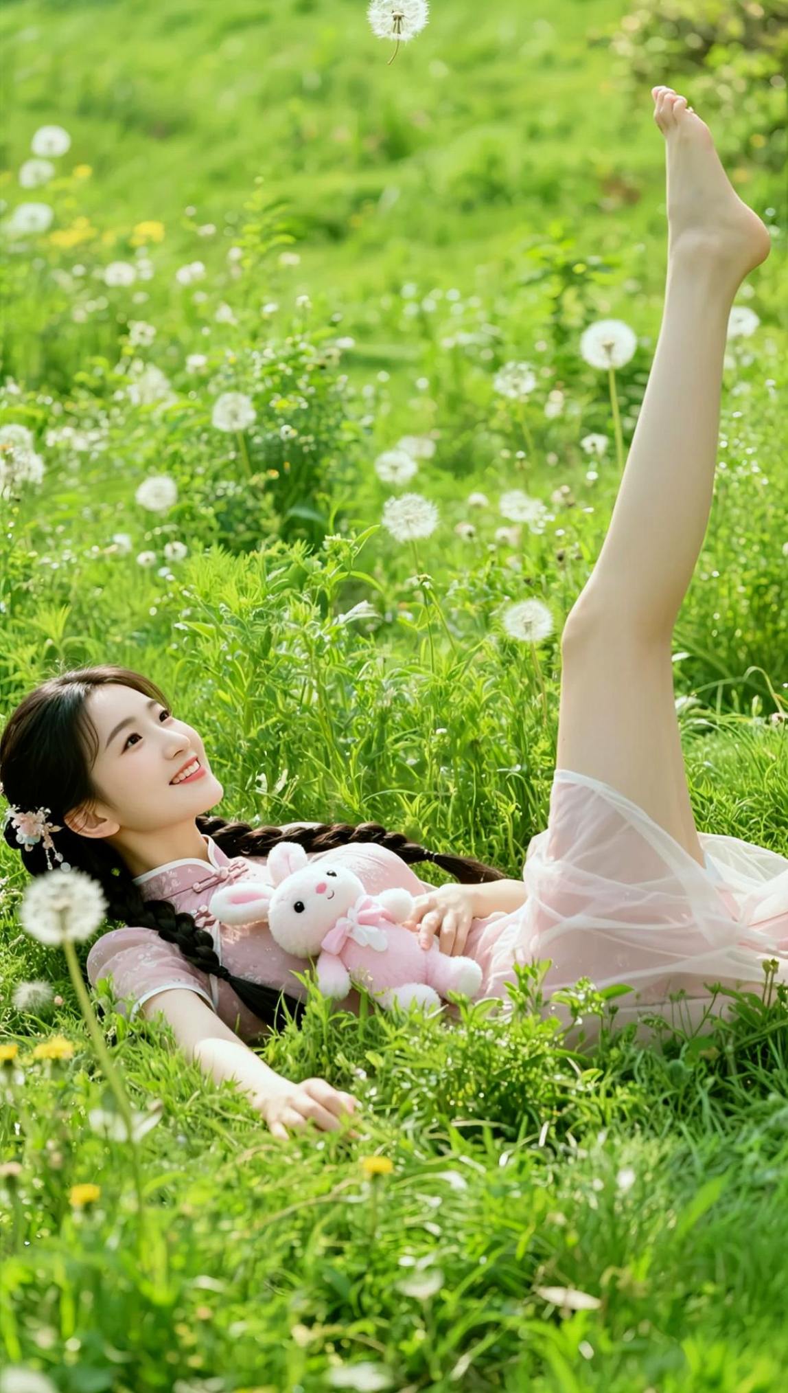 AI草地清新写真