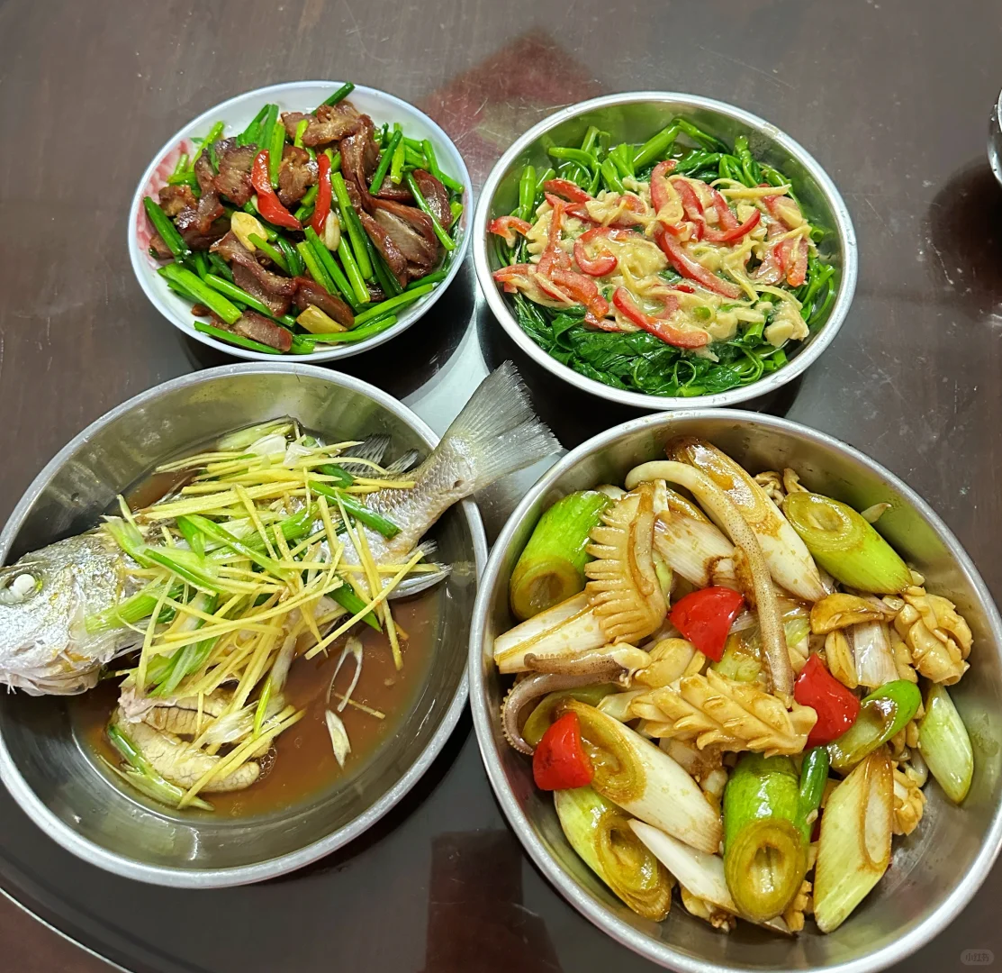 广州一家四口的晚餐！