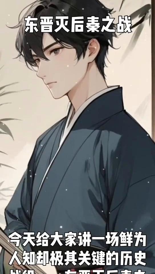 东晋灭后秦之战。
大家好，今天给大家讲一场鲜为人知却极其关键的历史战役：东晋灭后