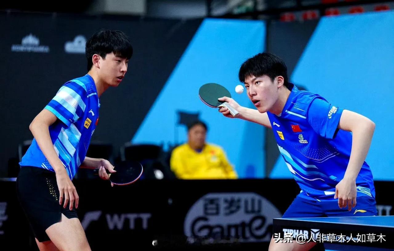 好消息：温瑞博/李和宸晋级WTT斯科普里常规赛男双四强了！
16岁小将李和宸本站