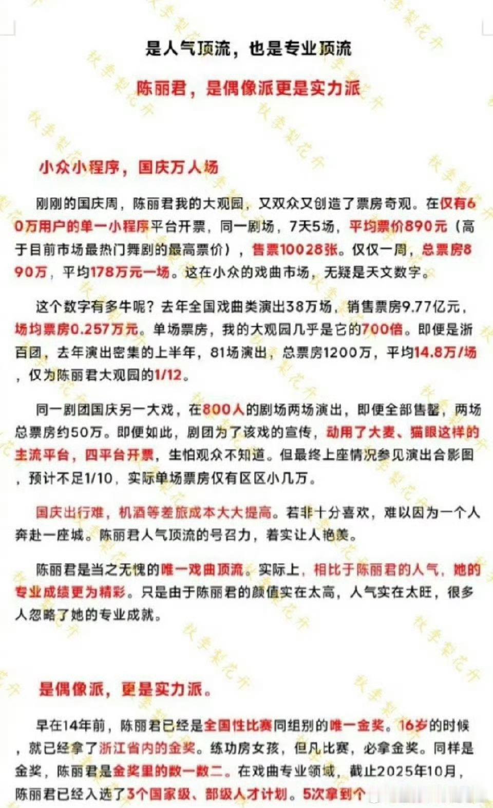 陈丽君戏曲第一人当之无愧 ​​​