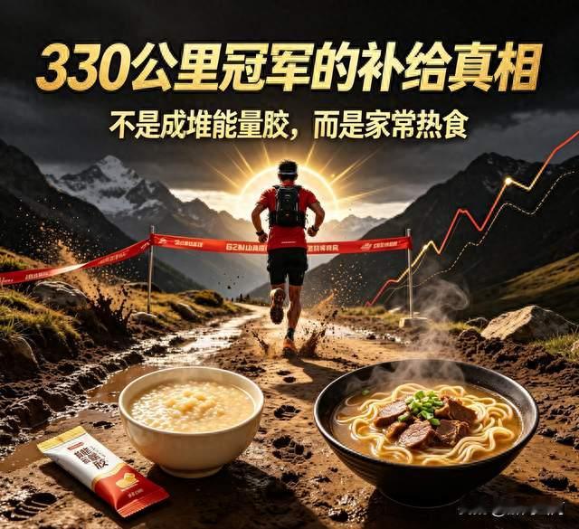 跑330公里拿世界冠军，吃普通饭菜真能扛住吗？