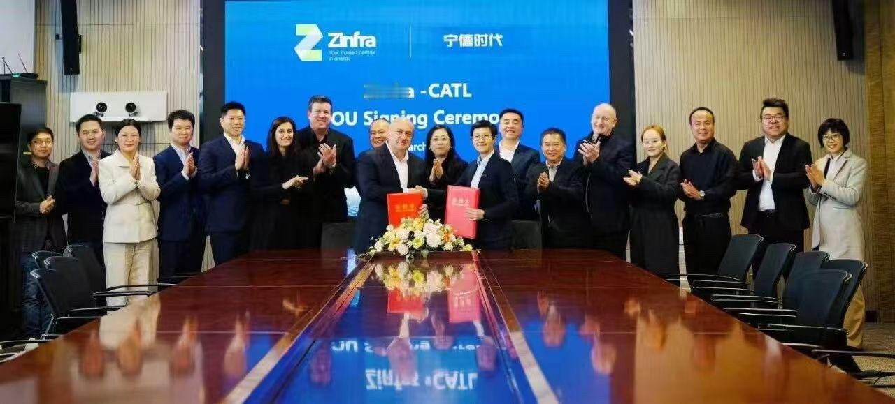 宁德时代 近日，澳大利亚能源基础设施服务商Zinfra与宁德时代正式签署谅解备忘