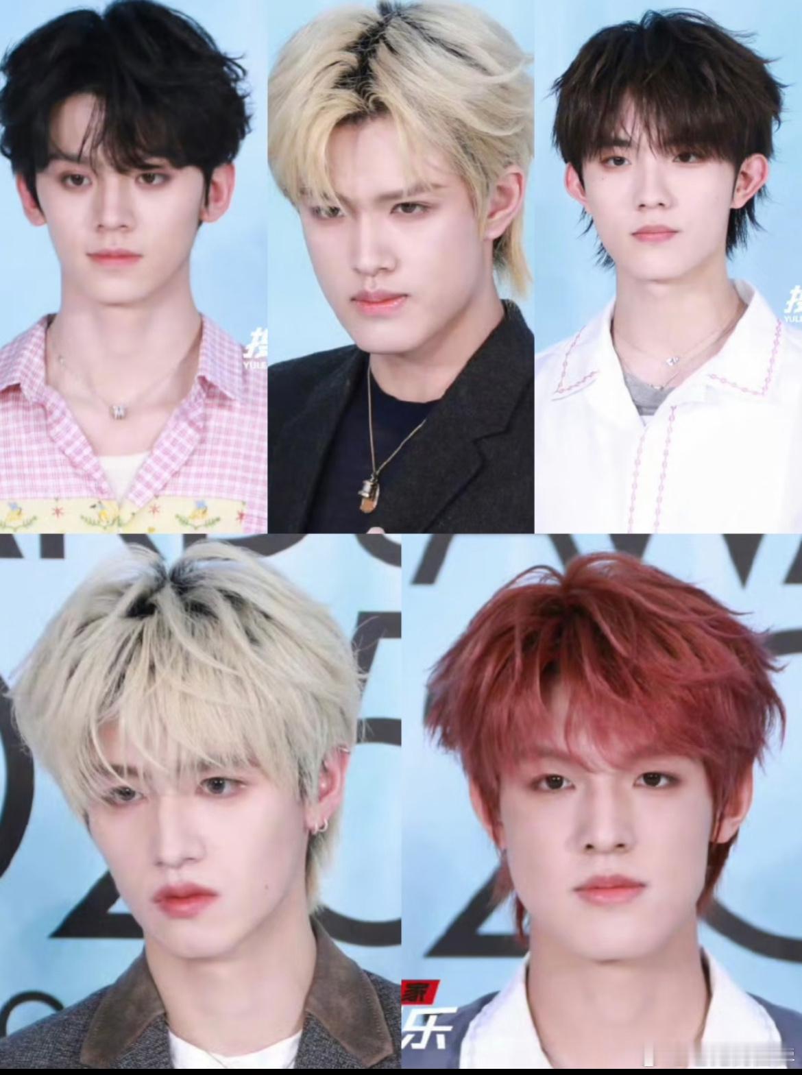 elle红毯 再来一组登陆少年媒体生图朱志鑫 张泽禹 张极 左航 苏新皓P1媒体