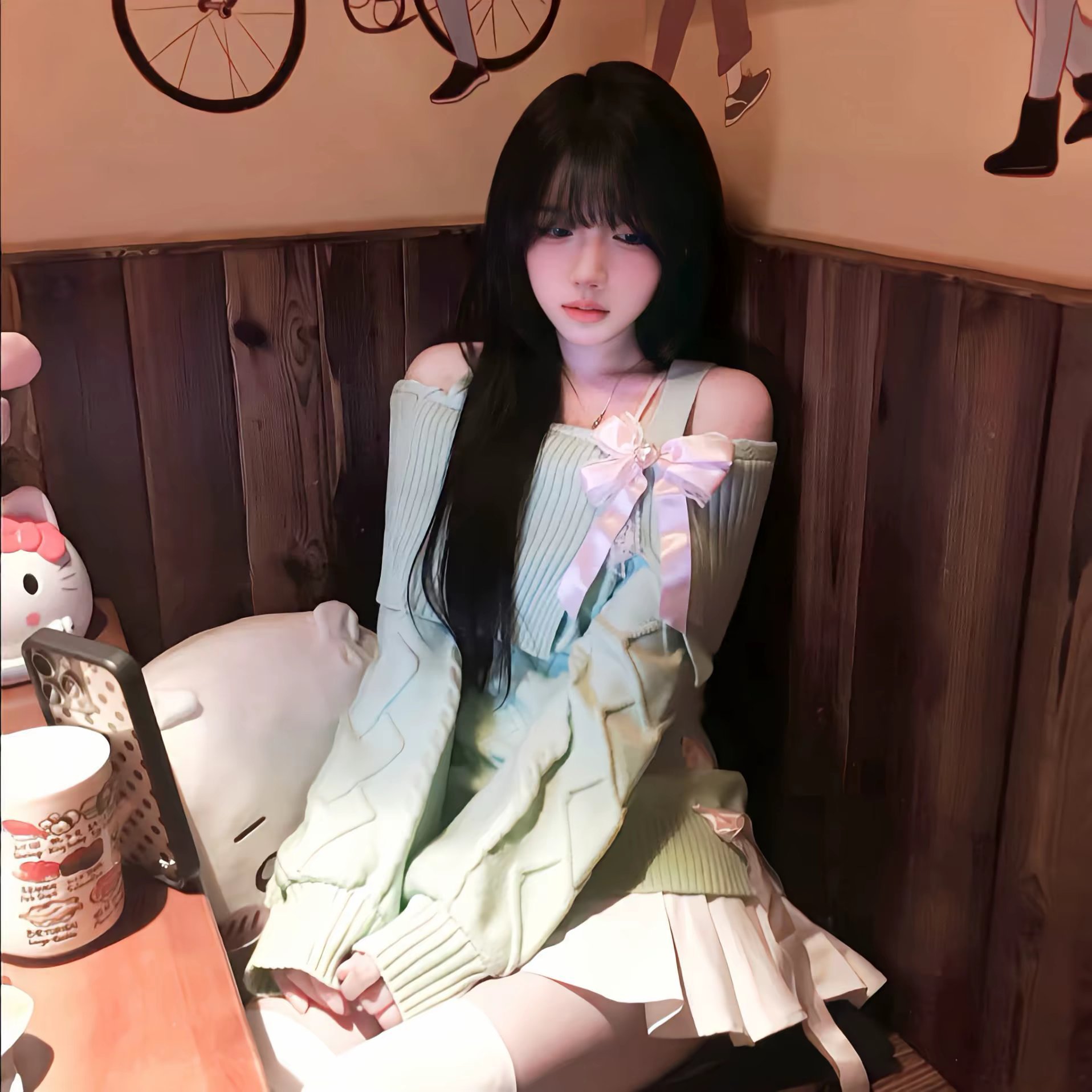 𝑾𝒆𝑪𝒉𝒂𝒕双人女头｜闺蜜头像｜明媚女头｜审美积累｜💗 