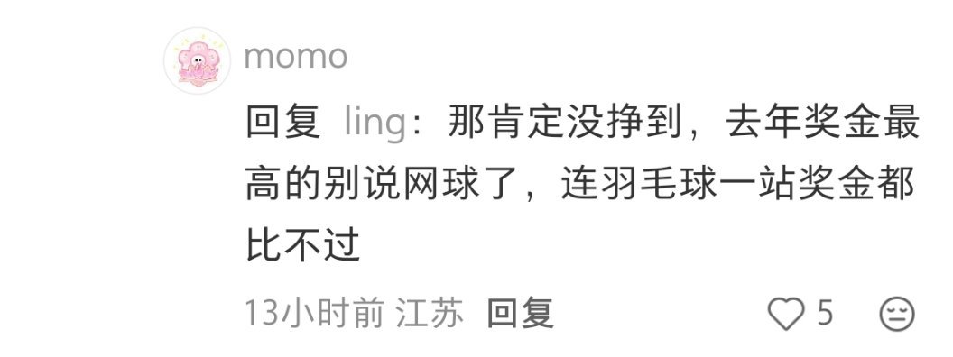 关于为啥我昨天直播说我要破除洗脑包我们乒乓球比赛奖金真的没有比🏸低！！！！没有