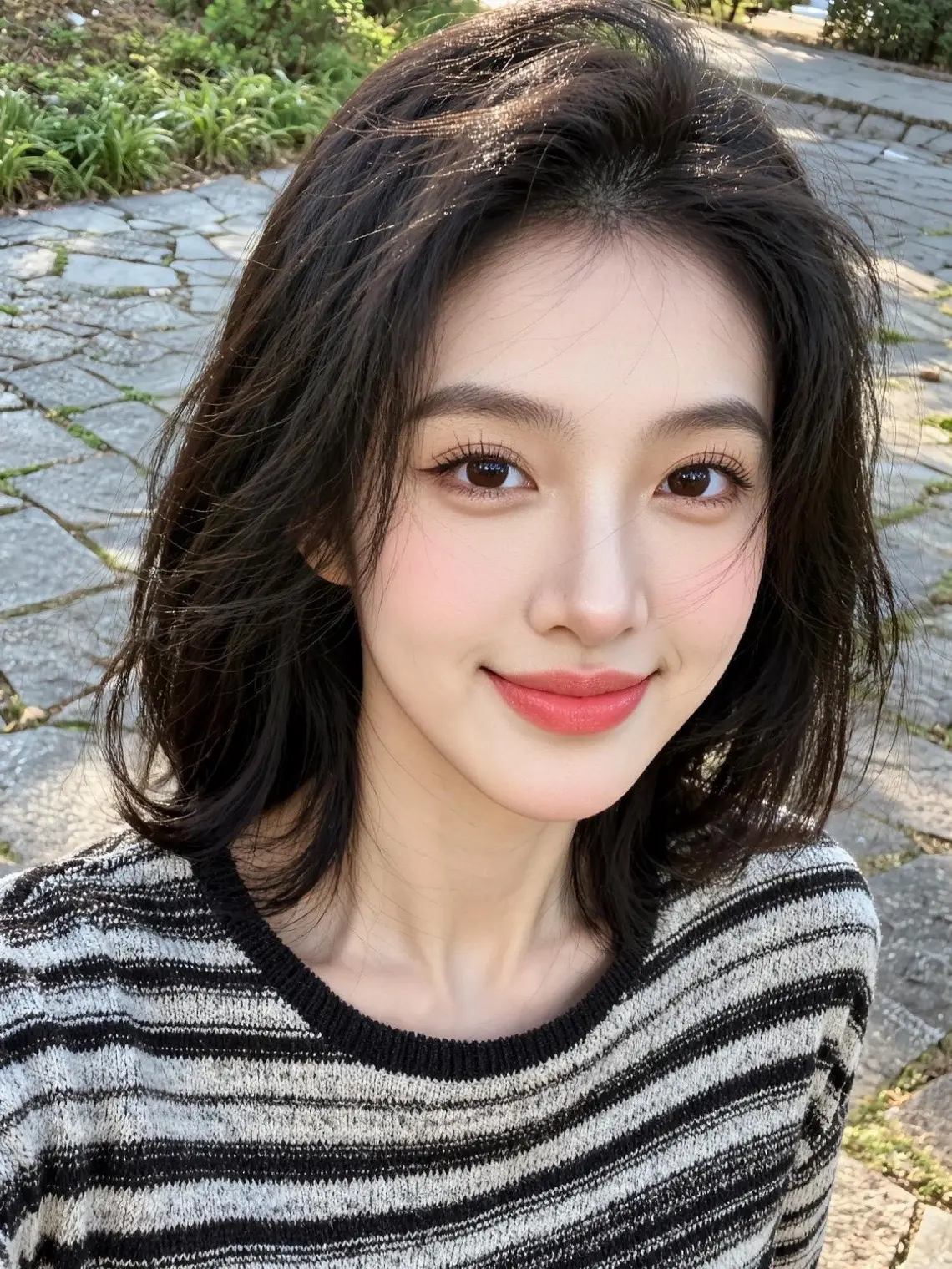 AI低饱和自拍 ai创作  玩法合伙人计划 随变一拍都很夯 今天长这样