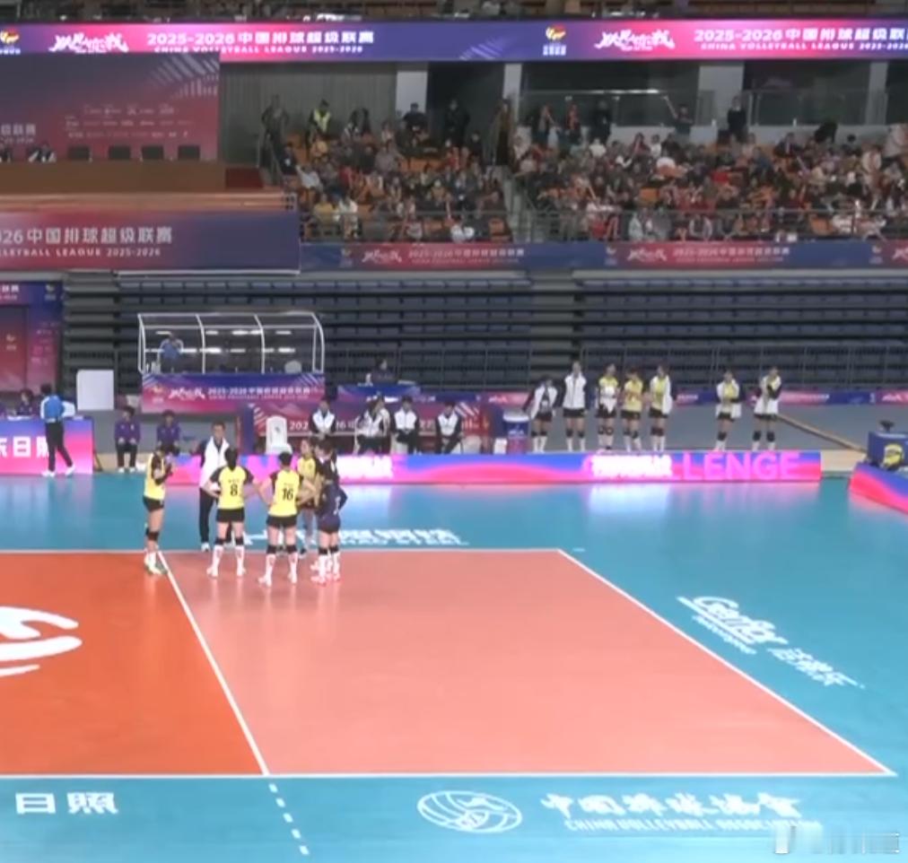 排超联赛2025-2026中国排球超级联赛女排常规赛A级第10轮，山东日照钢铁主