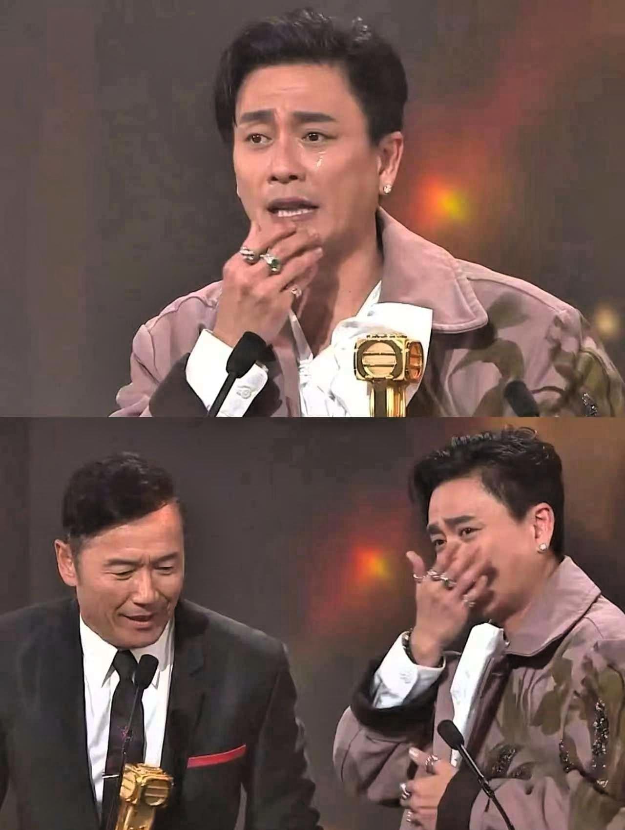 难怪黄宗泽哭成那样，
不查不知道，一查就懂了，
他都45了！

在TVB整整耕耘