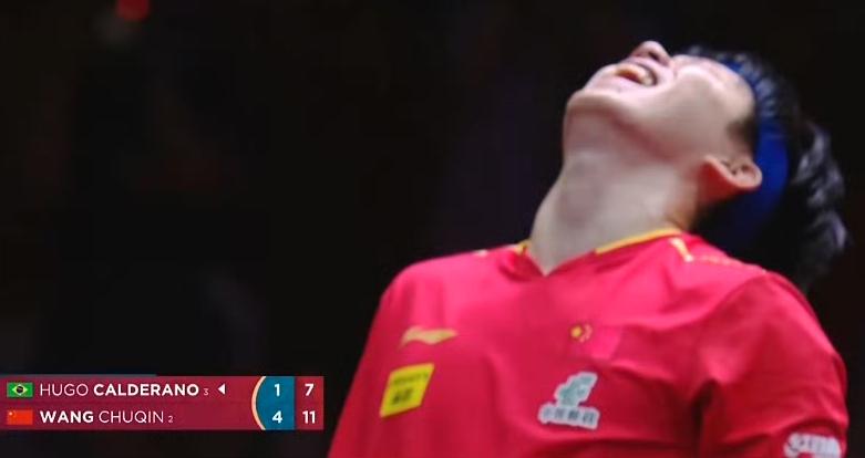 王楚钦在夺得多哈世乒赛冠军🏆，创下中国男队左手将历史之后，采访中说了一番让人泪