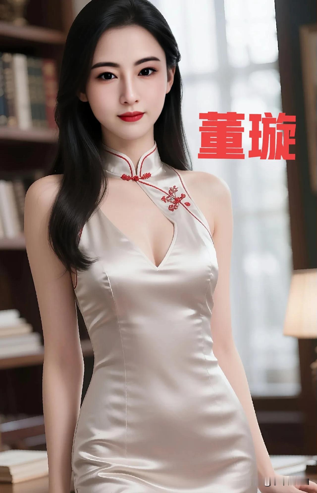 董璇旗袍造型，惊艳绝伦气质优雅性感妩媚让人眼前一亮旗袍 董璇壁纸 董璇 你喜欢董