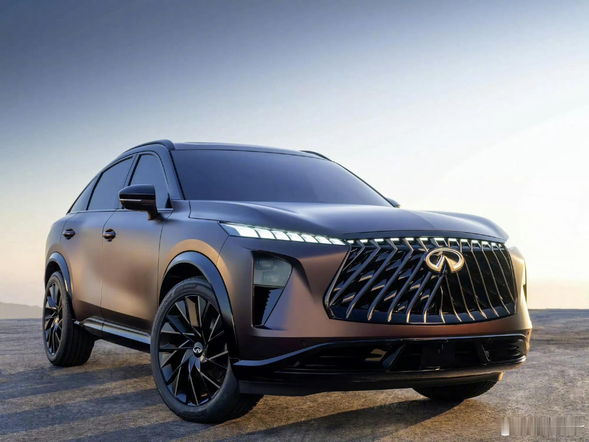 英菲尼迪旗下全新中大型SUV——英菲尼迪QX65官图发布，有望在2026年正式发