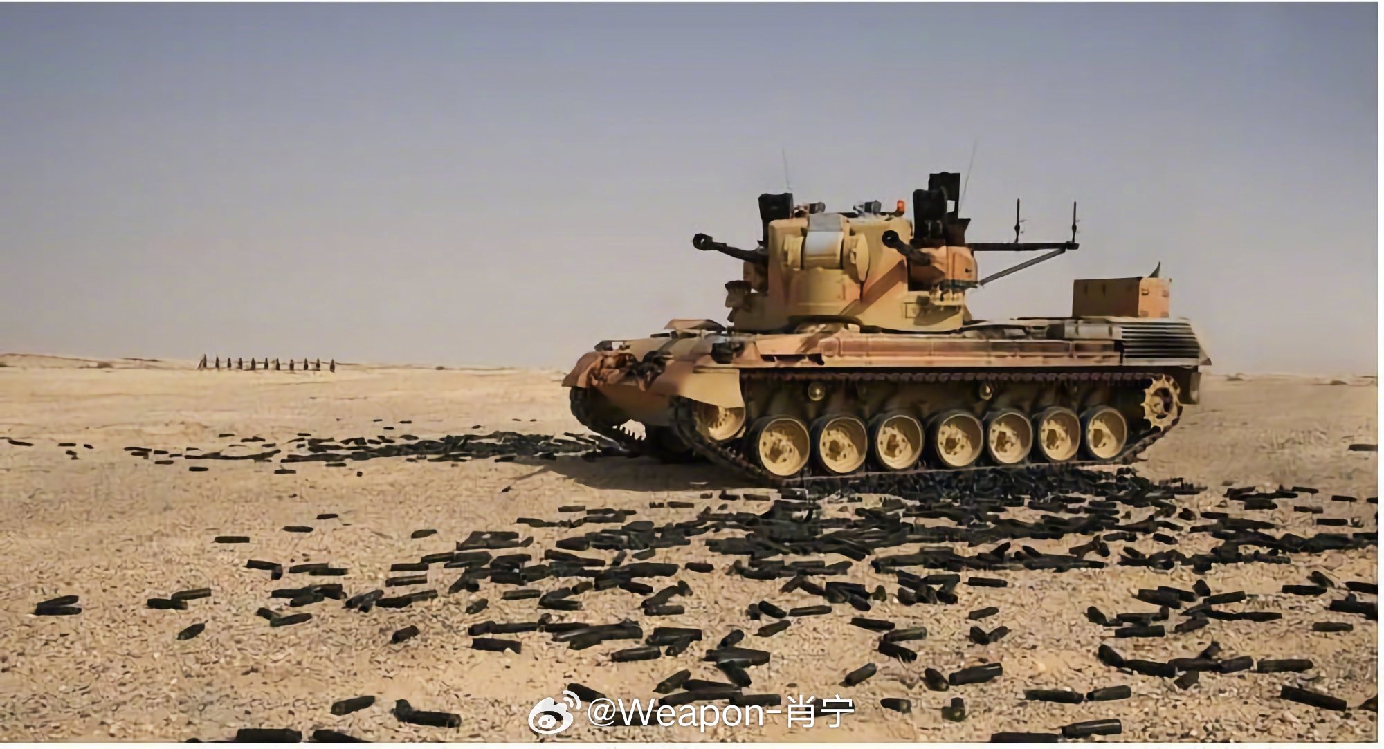 美以伊冲突 卡塔尔肯定后悔把他们的 15辆猎豹自行高炮卖回给德国，捐赠给乌克兰。